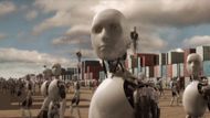 Scene from I, Robot (2004) | Image via Apple TV